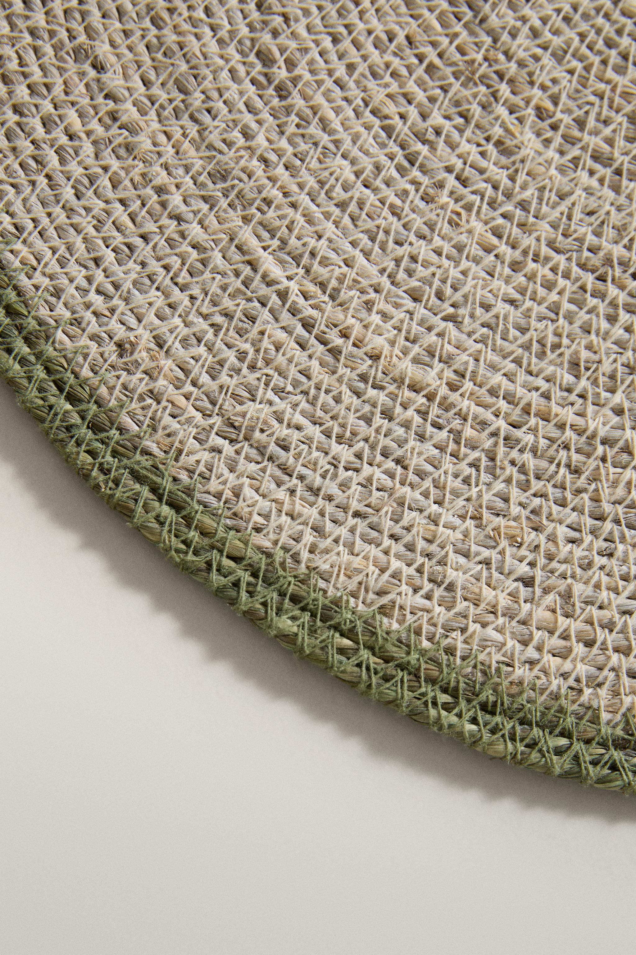 SET DE TABLE FIBRE ROND